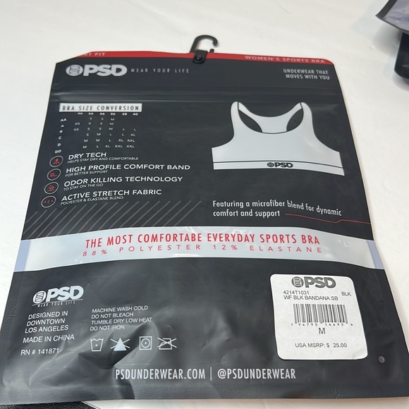 Psd Sports Bra - Picture 6 of 7